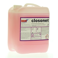 CLOSONET 1/10 lit Sanitarno čistilo za WC školjke in pisoarje*