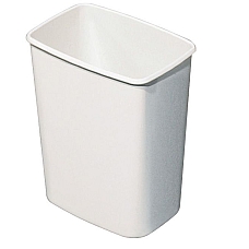 KOŠ ZA SMETI BREZ POKROVA bela 8 lit Lineacqualba