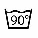 znak: Pralna na 90°C
