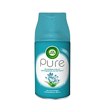 Osvežilec zraka Airwick Pure Spring V osvežilcu zraka je 250 ml produkta