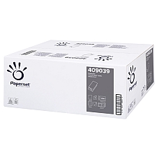 PAPIRNATE BRISAČE ZLOŽENKE ''V'' BELE 3990 LISTIČEV V KARTONU