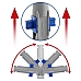 4038UA_6  Lamiwel plošča za maslenke z Uni-conect priklopom lock system