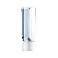  PODAJALNIK KOZARČKOVPROZOREN-BEL  V podajalnik lahko vstavite 50 pvc kozarčkovVsebuje adapter za kavne kozarčke (max 70 kos) Vključuje vijake za pritrditev