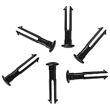 Vikan 10019 REZERVNI ZATIČI ZA OBEŠALNIK1011,1013 ČRNI 6 KOS