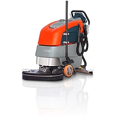 Industrijski pralno sesalni stroj SCRUBMASTER B45 CL TB 510 / 105 Ah (HAKOMATIC B45 CL) opremljen z gel akumulatorji 70 ali 105 Ah