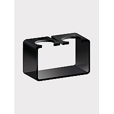 STOJALO ZA MILO NEFEL ČRN - 2x480 ml