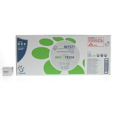 TOALETNI PAPIR LISTIČI BELI 8960 LISTIČEV V KARTONU BIOTECH TOALETNI PAPIR LISTIČI BELI 8960 LISTIČEV V KARTONU BIOTECH